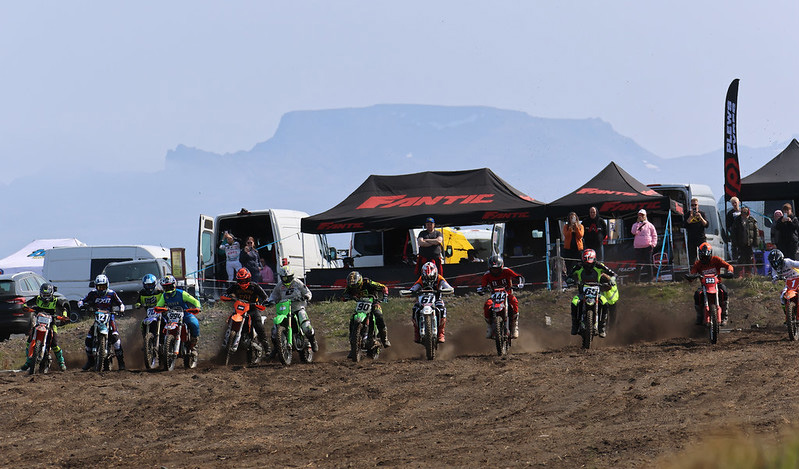 Vel heppnuð fyrsta umferð Íslandsmótsins í motocross í Ólafsvík