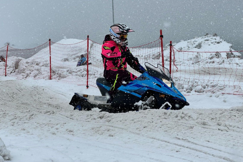 Þúsund manns á Snocross-móti á Dalvík