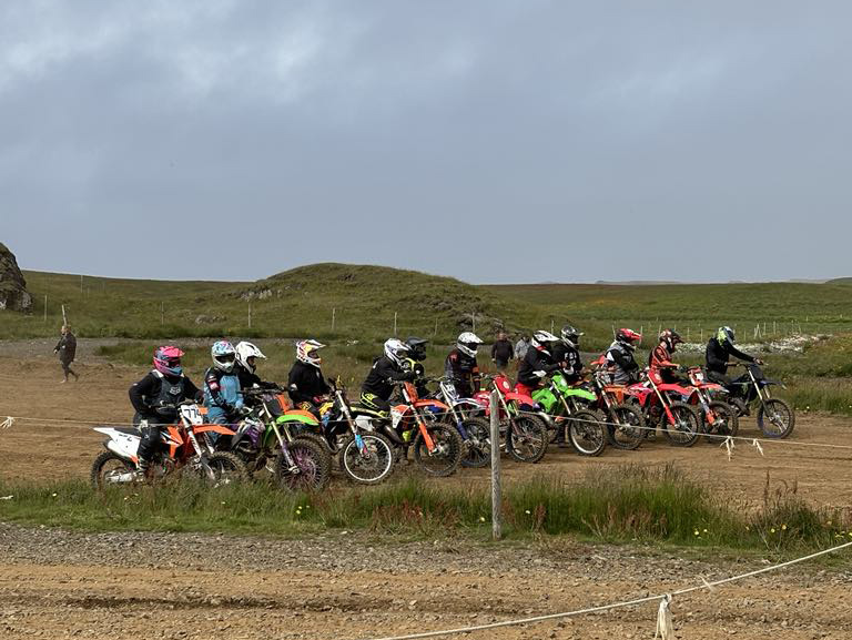 Þriðja umferð Íslandsmótsins í Motocross - Höfn í Hornafirði