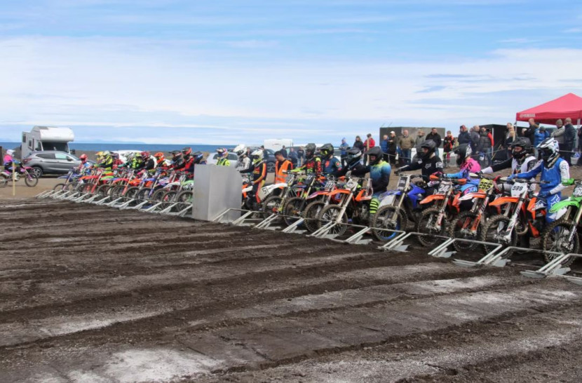 Fyrsta umferð Íslandsmótsins í Motocross - Ólafsvík 14. júní